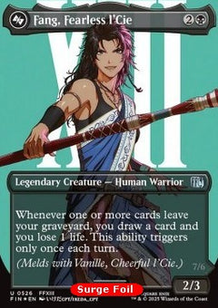 Fang, Fearless l'Cie // Ragnarok, Divine Deliverance (V.3)⁣ - Magic: The Gathering - FINAL FANTASY: Extras⁣ (Uncommon)⁣ [526]