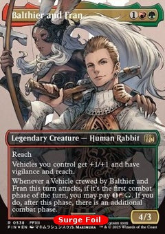 Balthier and Fran (V.4)⁣ - Magic: The Gathering - FINAL FANTASY: Extras⁣ (Rare)⁣ [538]