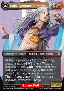 Kuja, Genome Sorcerer // Trance Kuja, Fate Defied (V.3)⁣ - Magic: The Gathering - FINAL FANTASY: Extras⁣ (Rare)⁣ [544]