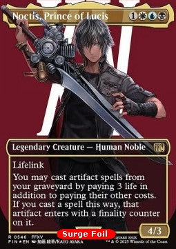 Noctis, Prince of Lucis (V.3)⁣ - Magic: The Gathering - FINAL FANTASY: Extras⁣ (Rare)⁣ [546]