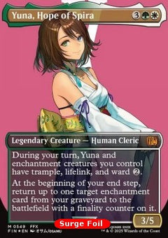 Yuna, Hope of Spira (V.3)⁣ - Magic: The Gathering - FINAL FANTASY: Extras⁣ (Mythic)⁣ [549]