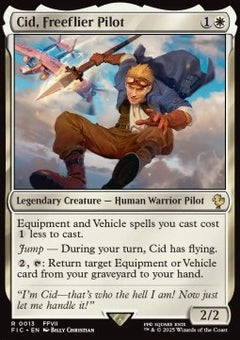 Cid, Freeflier Pilot⁣ - Commander: Magic: The Gathering - FINAL FANTASY⁣ (Rare)⁣ [13]