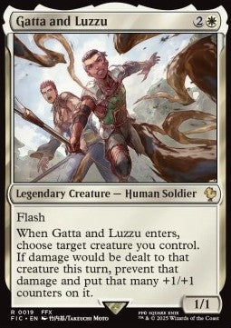 Gatta and Luzzu⁣ - Commander: Magic: The Gathering - FINAL FANTASY⁣ (Rare)⁣ [19]