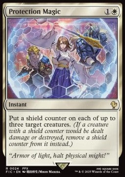 Protection Magic⁣ - Commander: Magic: The Gathering - FINAL FANTASY⁣ (Rare)⁣ [24]