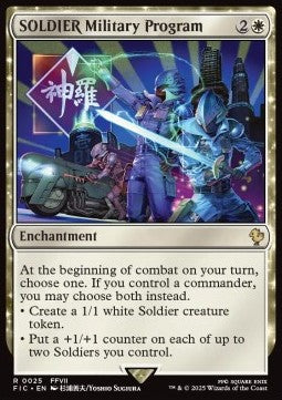 SOLDIER Military Program⁣ - Commander: Magic: The Gathering - FINAL FANTASY⁣ (Rare)⁣ [25]