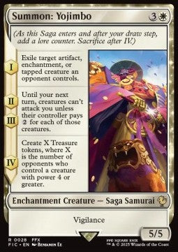 Summon: Yojimbo⁣ - Commander: Magic: The Gathering - FINAL FANTASY⁣ (Rare)⁣ [28]