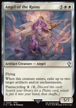 Angel of the Ruins⁣ - Commander: Magic: The Gathering - FINAL FANTASY⁣ (Uncommon)⁣ [229]