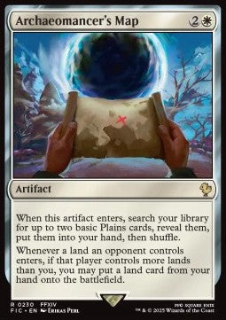Archaeomancer's Map⁣ - Commander: Magic: The Gathering - FINAL FANTASY⁣ (Rare)⁣ [230]