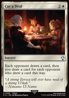 Cut a Deal⁣ - Commander: Magic: The Gathering - FINAL FANTASY⁣ (Uncommon)⁣ [238]