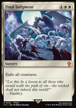 Final Judgment⁣ - Commander: Magic: The Gathering - FINAL FANTASY⁣ (Mythic)⁣ [243]