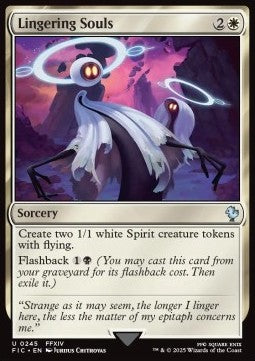Lingering Souls⁣ - Commander: Magic: The Gathering - FINAL FANTASY⁣ (Uncommon)⁣ [245]