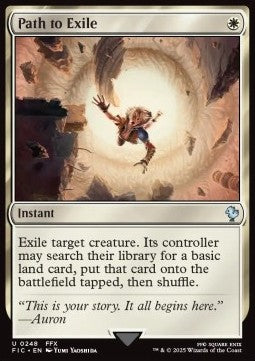 Path to Exile⁣ - Commander: Magic: The Gathering - FINAL FANTASY⁣ (Uncommon)⁣ [248]
