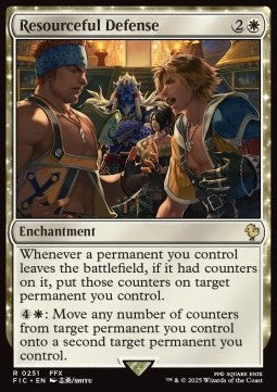 Resourceful Defense⁣ - Commander: Magic: The Gathering - FINAL FANTASY⁣ (Rare)⁣ [251]