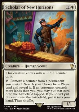Scholar of New Horizons⁣ - Commander: Magic: The Gathering - FINAL FANTASY⁣ (Rare)⁣ [252]