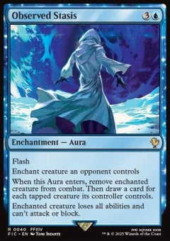 Observed Stasis⁣ - Commander: Magic: The Gathering - FINAL FANTASY⁣ (Rare)⁣ [40]