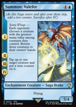 Summon: Valefor⁣ - Commander: Magic: The Gathering - FINAL FANTASY⁣ (Rare)⁣ [42]