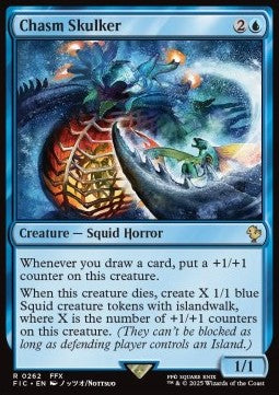 Chasm Skulker⁣ - Commander: Magic: The Gathering - FINAL FANTASY⁣ (Rare)⁣ [262]