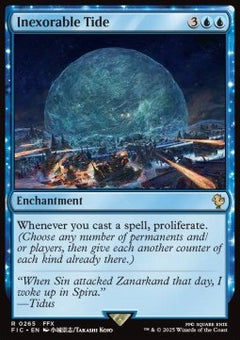 Inexorable Tide⁣ - Commander: Magic: The Gathering - FINAL FANTASY⁣ (Rare)⁣ [265]