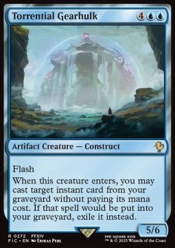 Torrential Gearhulk⁣ - Commander: Magic: The Gathering - FINAL FANTASY⁣ (Rare)⁣ [272]