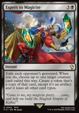 Espers to Magicite⁣ - Commander: Magic: The Gathering - FINAL FANTASY⁣ (Rare)⁣ [43]