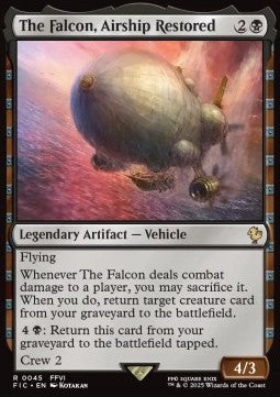 The Falcon, Airship Restored⁣ - Commander: Magic: The Gathering - FINAL FANTASY⁣ (Rare)⁣ [45]