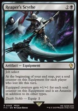 Reaper's Scythe⁣ - Commander: Magic: The Gathering - FINAL FANTASY⁣ (Rare)⁣ [48]