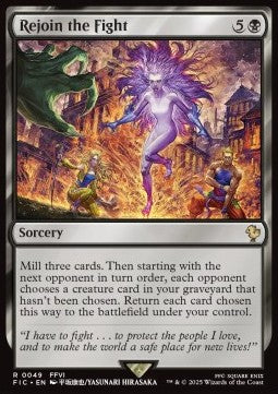 Rejoin the Fight⁣ - Commander: Magic: The Gathering - FINAL FANTASY⁣ (Rare)⁣ [49]