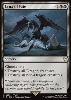 Crux of Fate⁣ - Commander: Magic: The Gathering - FINAL FANTASY⁣ (Rare)⁣ [275]