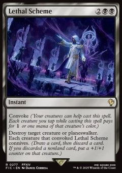 Lethal Scheme⁣ - Commander: Magic: The Gathering - FINAL FANTASY⁣ (Rare)⁣ [277]