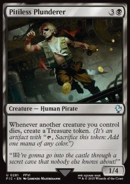 Pitiless Plunderer⁣ - Commander: Magic: The Gathering - FINAL FANTASY⁣ (Uncommon)⁣ [281]