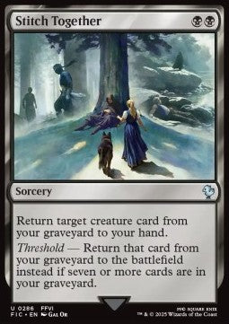 Stitch Together⁣ - Commander: Magic: The Gathering - FINAL FANTASY⁣ (Uncommon)⁣ [286]