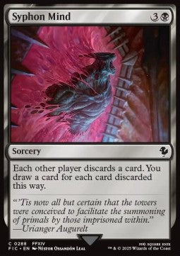 Syphon Mind⁣ - Commander: Magic: The Gathering - FINAL FANTASY⁣ (Common)⁣ [288]