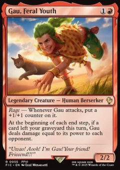 Gau, Feral Youth⁣ - Commander: Magic: The Gathering - FINAL FANTASY⁣ (Rare)⁣ [55]