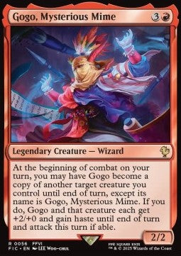 Gogo, Mysterious Mime⁣ - Commander: Magic: The Gathering - FINAL FANTASY⁣ (Rare)⁣ [56]
