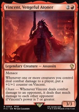 Vincent, Vengeful Atoner⁣ - Commander: Magic: The Gathering - FINAL FANTASY⁣ (Rare)⁣ [64]