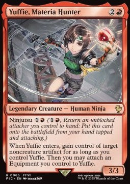 Yuffie, Materia Hunter⁣ - Commander: Magic: The Gathering - FINAL FANTASY⁣ (Rare)⁣ [65]