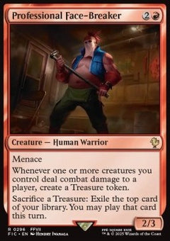 Professional Face-Breaker⁣ - Commander: Magic: The Gathering - FINAL FANTASY⁣ (Rare)⁣ [296]