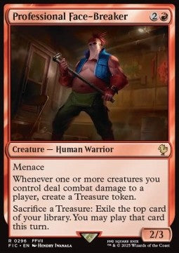 Professional Face-Breaker⁣ - Commander: Magic: The Gathering - FINAL FANTASY⁣ (Rare)⁣ [296]
