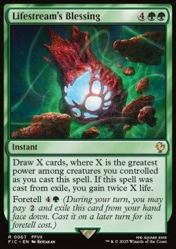 Lifestream's Blessing⁣ - Commander: Magic: The Gathering - FINAL FANTASY⁣ (Rare)⁣ [67]
