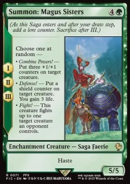 Summon: Magus Sisters⁣ - Commander: Magic: The Gathering - FINAL FANTASY⁣ (Rare)⁣ [71]