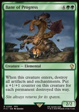 Bane of Progress⁣ - Commander: Magic: The Gathering - FINAL FANTASY⁣ (Rare)⁣ [299]