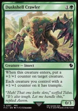 Duskshell Crawler⁣ - Commander: Magic: The Gathering - FINAL FANTASY⁣ (Common)⁣ [301]