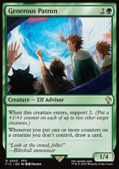 Generous Patron⁣ - Commander: Magic: The Gathering - FINAL FANTASY⁣ (Rare)⁣ [305]