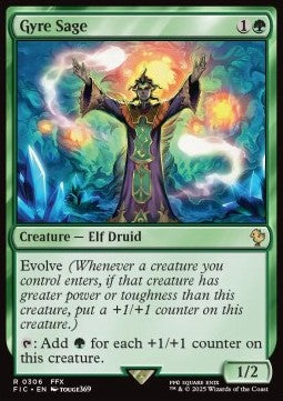 Gyre Sage⁣ - Commander: Magic: The Gathering - FINAL FANTASY⁣ (Rare)⁣ [306]
