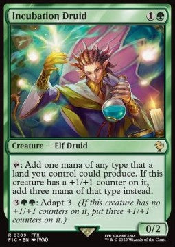 Incubation Druid⁣ - Commander: Magic: The Gathering - FINAL FANTASY⁣ (Rare)⁣ [309]