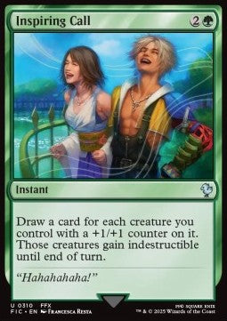 Inspiring Call⁣ - Commander: Magic: The Gathering - FINAL FANTASY⁣ (Uncommon)⁣ [310]