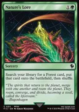 Nature's Lore⁣ - Commander: Magic: The Gathering - FINAL FANTASY⁣ (Common)⁣ [311]
