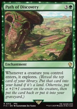 Path of Discovery⁣ - Commander: Magic: The Gathering - FINAL FANTASY⁣ (Rare)⁣ [312]