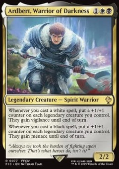 Ardbert, Warrior of Darkness⁣ - Commander: Magic: The Gathering - FINAL FANTASY⁣ (Rare)⁣ [77]