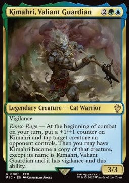 Kimahri, Valiant Guardian⁣ - Commander: Magic: The Gathering - FINAL FANTASY⁣ (Rare)⁣ [85]
